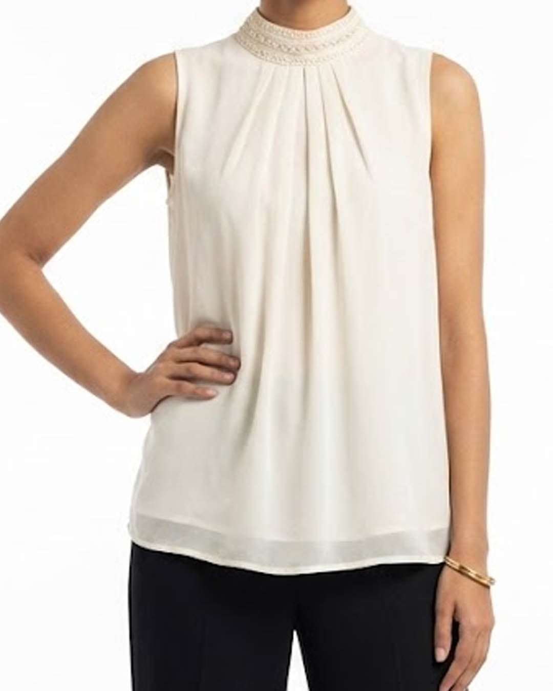 Imported Sleeveless chiffon sleeveless No-5327 Velnoor Store