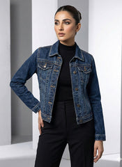 1806 Girls Denim Jacket Pakistan – Trendy & Stylish | Velnoor
