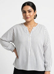 Imported women half sleeves top linen half sleeve top No-801 Velnoor Store