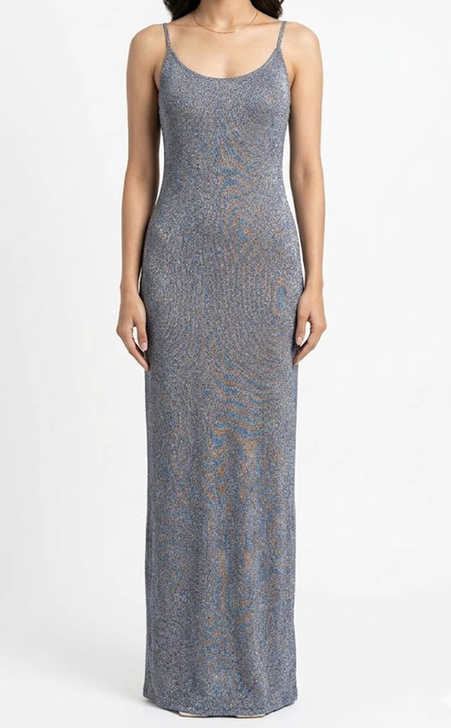 Imported Maxi silk jersey maxi No-1435 Velnoor Store