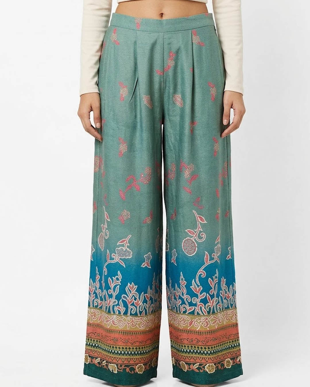 Imported Plazo linen plazo No-8099 Velnoor Store