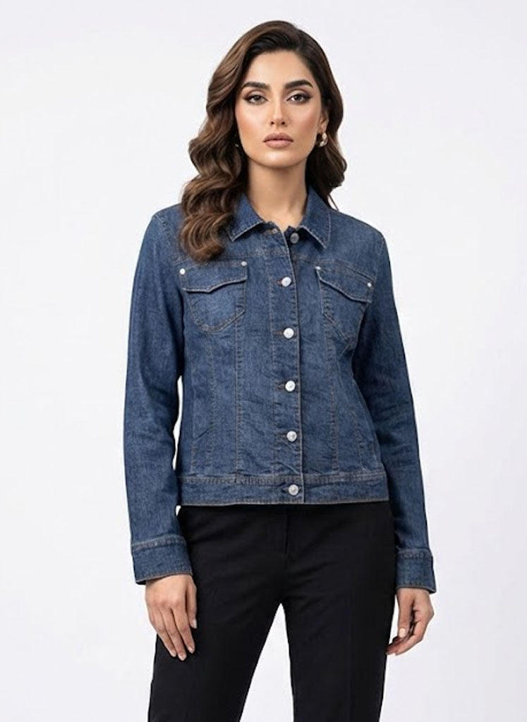 414  Girls Denim Jacket Pakistan – Trendy & Stylish | Velnoor