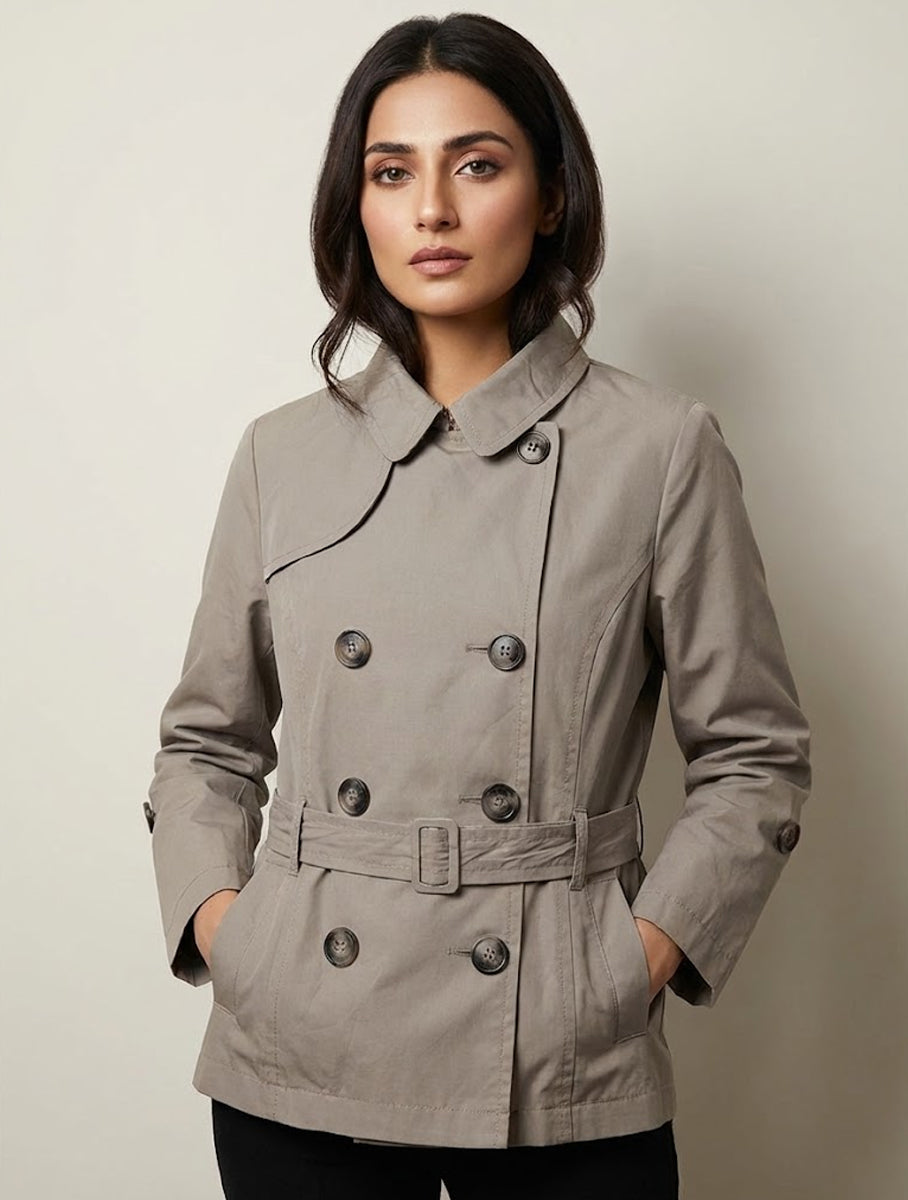 1745 Women's Long Coat | Premium Winter Outerwear Pakistan - velnoor