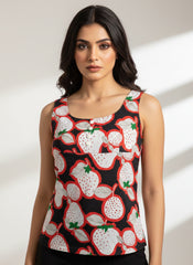 Velnoor Sleeveless Top 133 - Premium Quality, Chiffon, Stylish, Comfortable