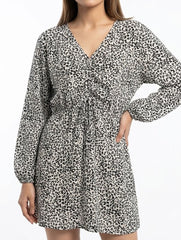 Western mini dress chiffon mini dress No-2490 Velnoor Store