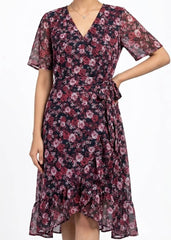 Imported Western long dress chiffon long dress No-1369 Velnoor Store