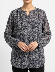 Imported Full sleeve top linen full sleeve top No-1687 Velnoor Store