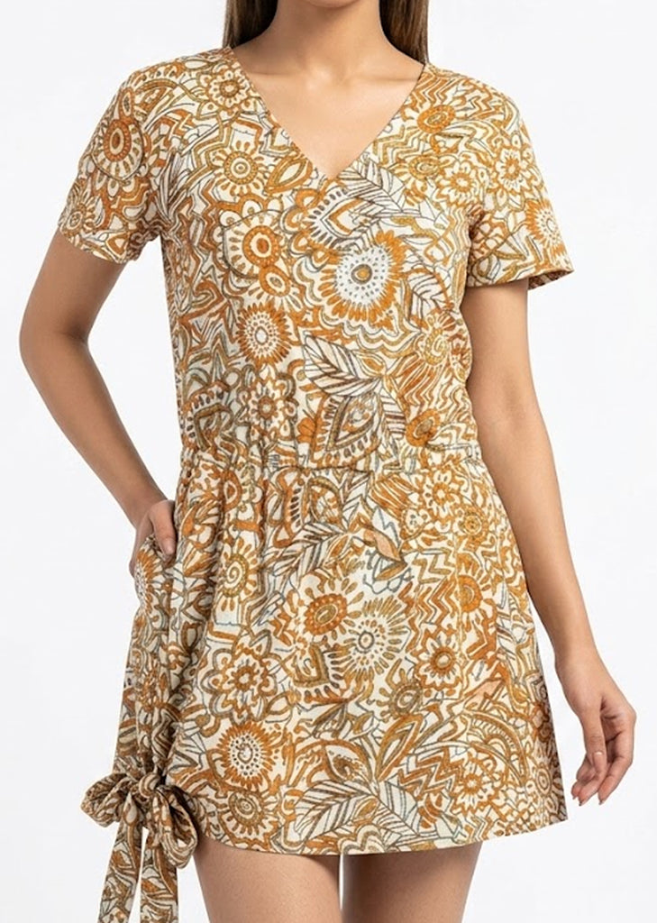Imported Western mini dress chiffon mini dress No-984 Velnoor Store