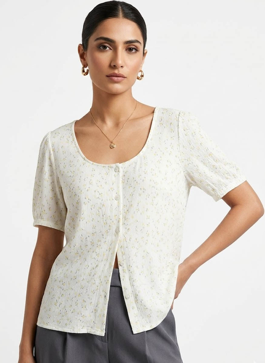 Imported women half sleeves top linen half sleeve top No-804 Velnoor Store