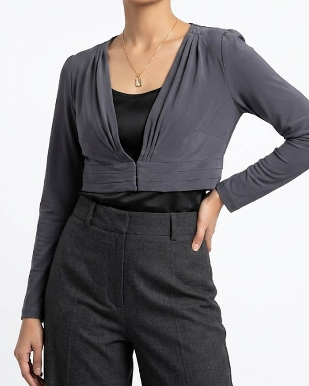 Crop top jersey crop top No-2000 Velnoor Store