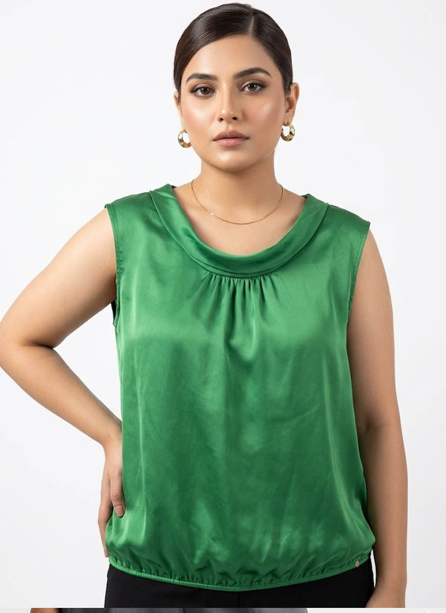 Imported women sleeveless top silk sleeveless top No-788 Velnoor Store