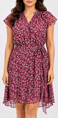 Imported Western mini Dress chiffon Mini Dress No-578 Velnoor Store
