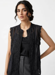 Imported women sleeveless top linen sleeveless top No-774 Velnoor Store