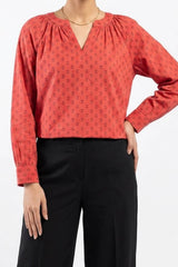 Imported Full sleeve top chiffon full sleeve top No-1519 Velnoor Store