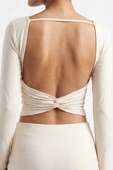 Imported crop top silk crop top No-1129 Velnoor Store