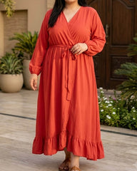 Imported Western long dress Jersey No-2888 Velnoor Store
