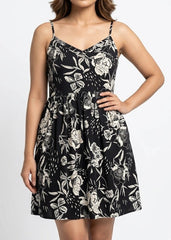 Imported Western mini dress chiffon mini dress No-1345 Velnoor Store