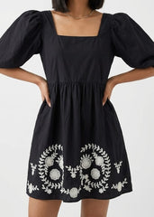 Imported Western mini dress jersey mini dress No-990 Velnoor Store