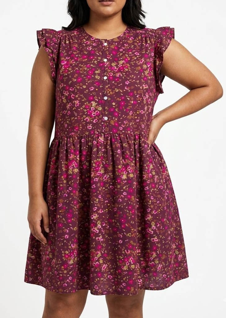 Imported Western mini dress jersey mini dress No-1356 Velnoor Store