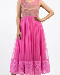 Imported Frock ambroidery net frock No-3631 Velnoor Store