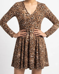 Imported Western Mini dress jersey mini dress No-2646 Velnoor Store