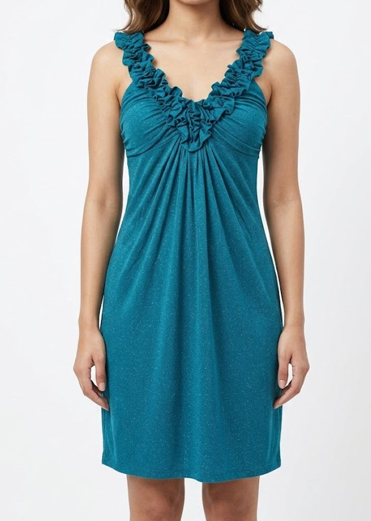 Imported Western mini dress chiffon mini dress No-1350 Velnoor Store
