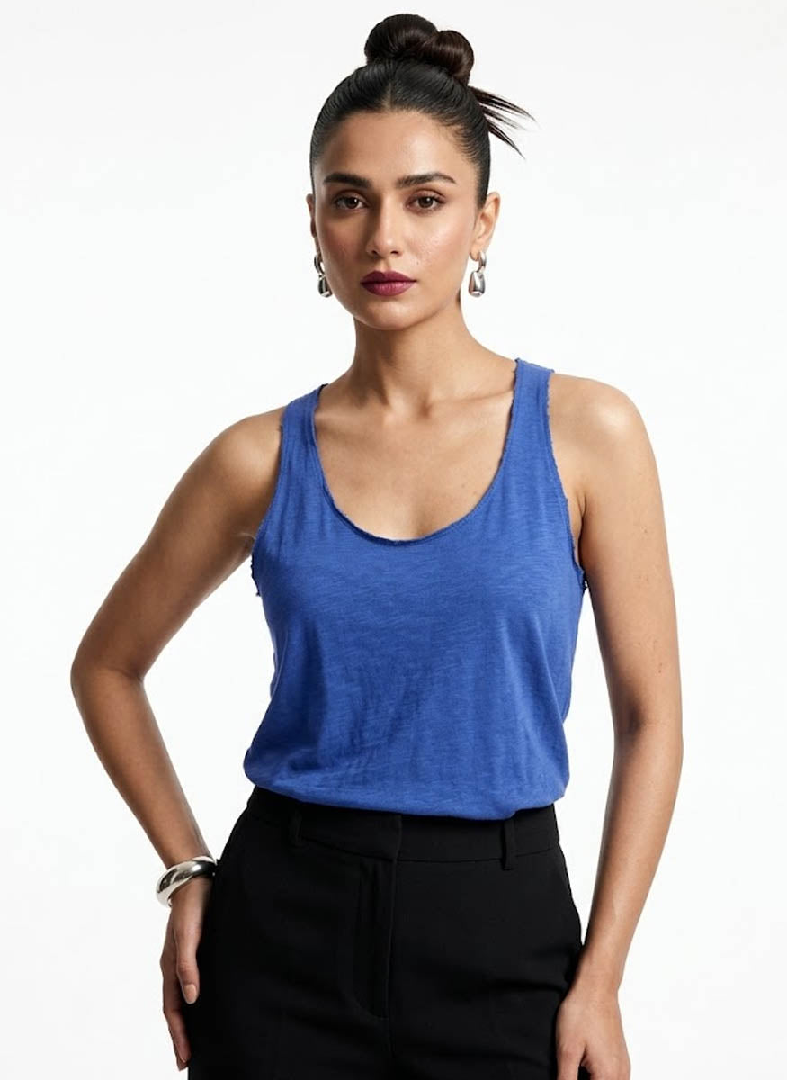 Imported women sleeveless top jersey sleeveless top No-748 Velnoor Store
