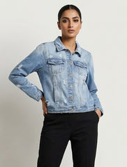 20 Girls Denim Jacket Pakistan – Trendy & Stylish | Velnoor