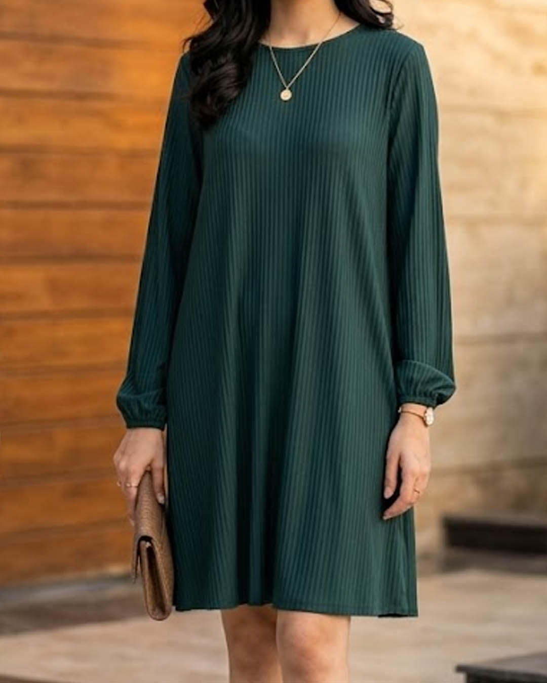 Imported Western long dress jersey long dress No-2892 Velnoor Store