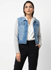421  Girls Denim Jacket Pakistan – Trendy & Stylish | Velnoor