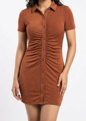 Imported Western mini dress silk jersey mini dress No-1367 Velnoor Store