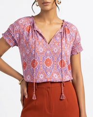 Half sleeve top cotton half sleeve top No-1860 Velnoor Store