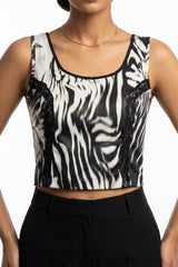 Imported crop top silk jersey crop top No-1072 Velnoor Store