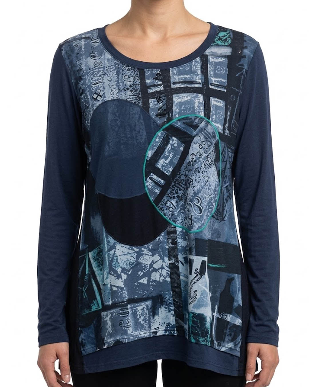 Imported Full sleeve top chiffon full sleeve top No-7566 Velnoor Store