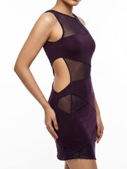 Western mini dress net mini dress No-2477 Velnoor Store