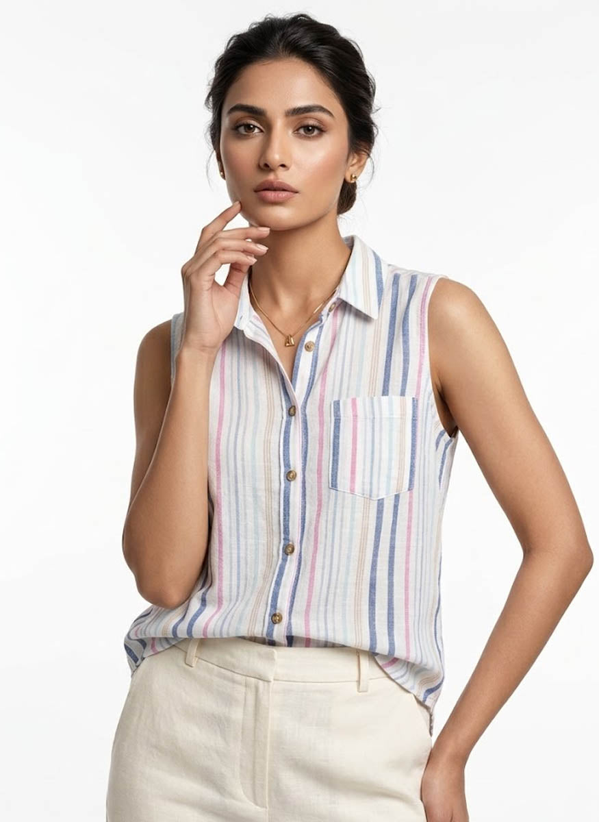 Imported women Sleeveless top cotton Sleeveless top No-548 Velnoor Store