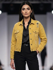 24 Girls Denim Jacket Pakistan – Trendy & Stylish | Velnoor