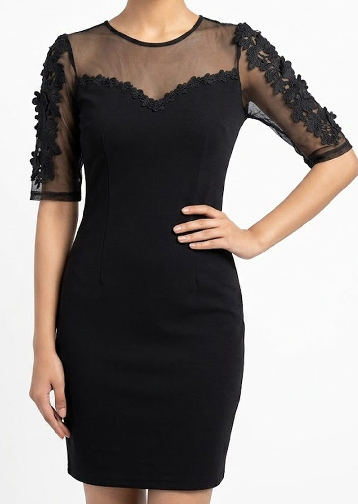 Imported Western mini dress chiffon mini dress No-987 Velnoor Store