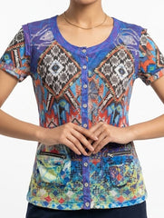 Imported women Tshirt linen Tshirt No-1139 Velnoor Store