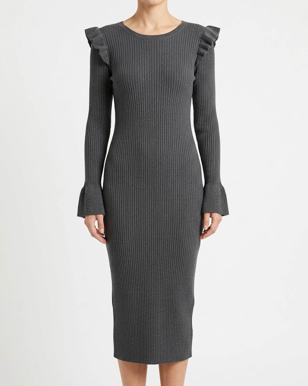 Imported Bodycon winter bodycon No-6949 Velnoor Store