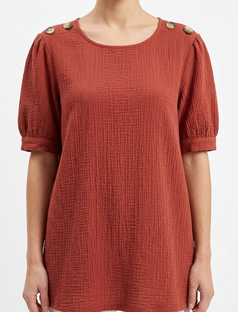 Imported Western mini dress linen mini dress No-4748 Velnoor Store