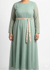 Imported Maxi silk jersey maxi No-1160 Velnoor Store