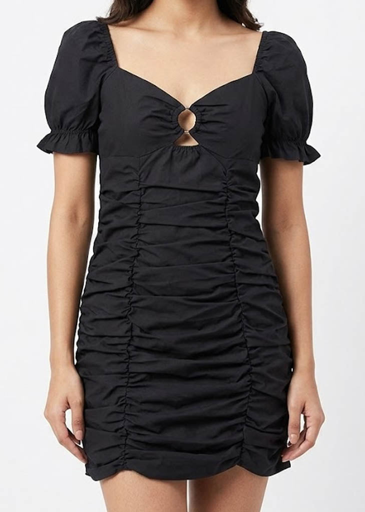 Imported Western mini dress jersey mini dress No-1361 Velnoor Store