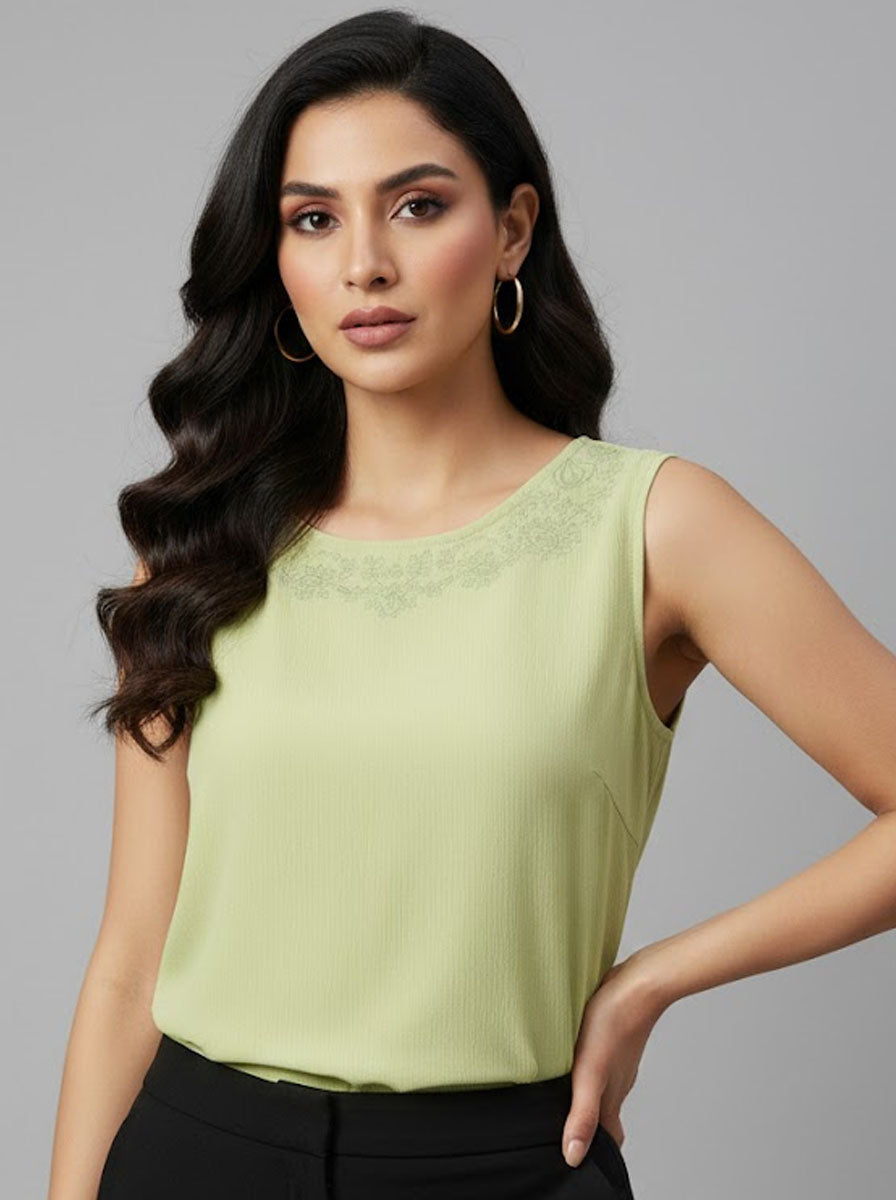 Millers Sleeveless Top 193 - Premium Quality. Lightweight, Breathable Linen, Summer Wear.