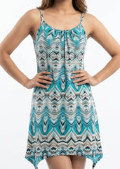 Imported Western mini dress silk jersey mini dress No-1306 Velnoor Store