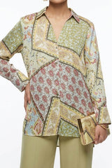 Imported Full sleeve top silk jersey full sleeve top No-1513 Velnoor Store