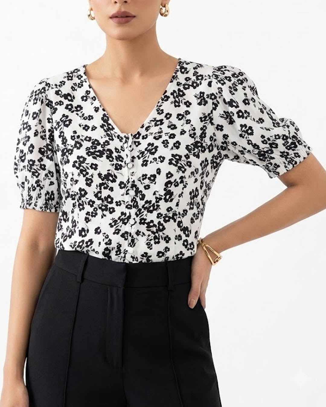 Imported Half sleeve top cotton half sleeve top No-1723 Velnoor Store