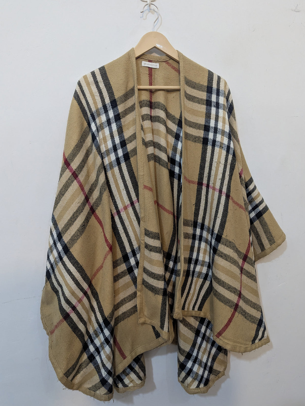051 High Quality Check Style Shawl Winter Wear in Pakistan-velnoor