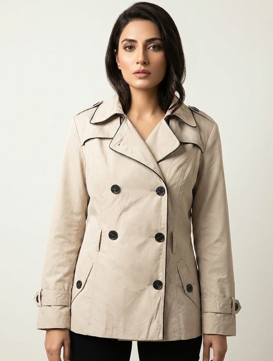1733 Women's Long Coat | Premium Winter Outerwear Pakistan - velnoor