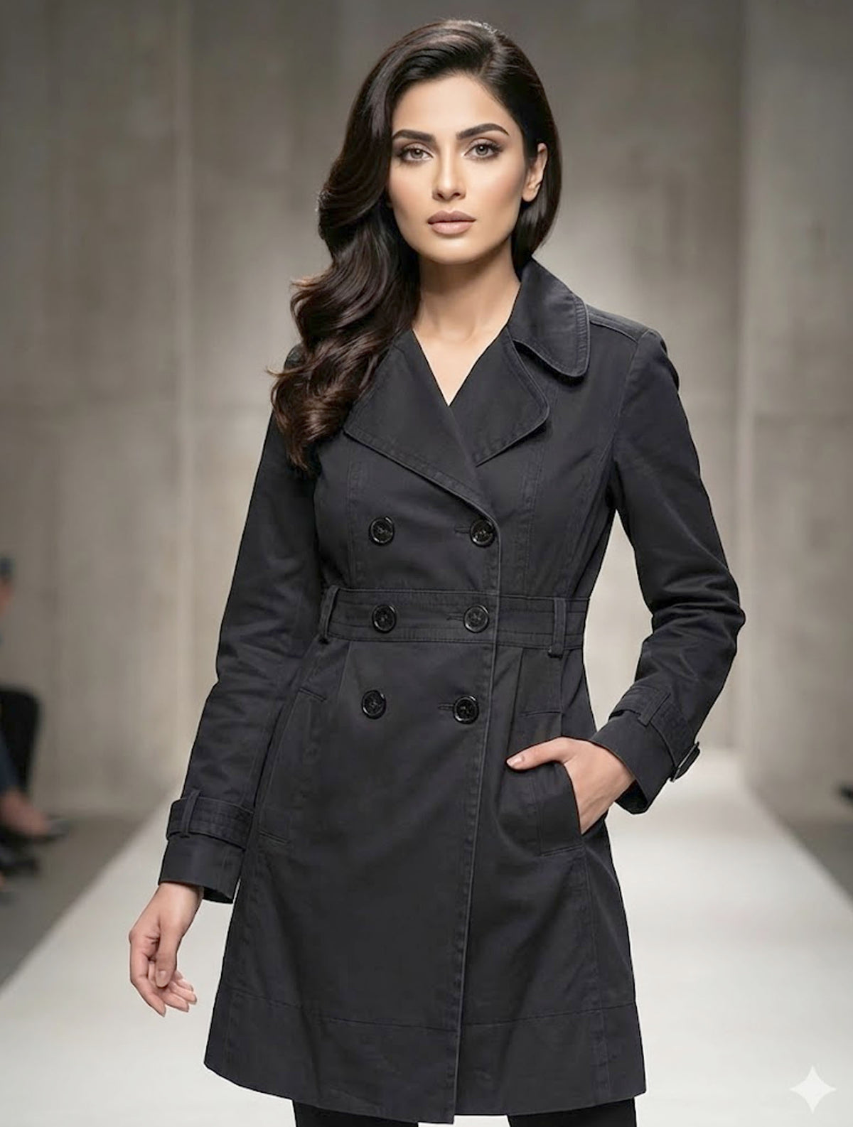 1839 Women's Stylish Winter Coat | Elegant Warmth Pakistan - Velnoor